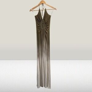 Sky Olive Maxi Dress